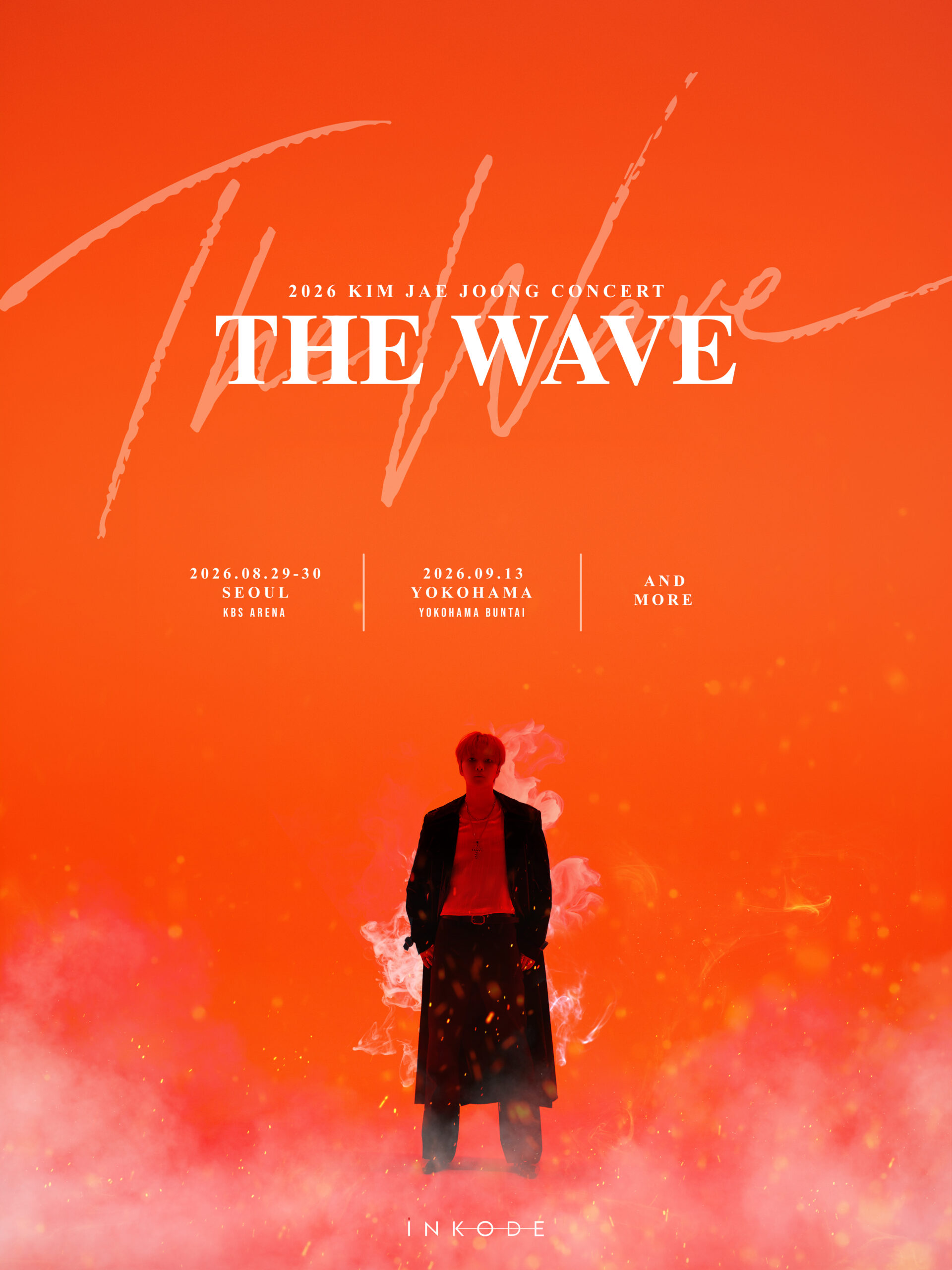 2026 KIM JAE JOONG CONCERT [THE WAVE]】開催決定！ - iNKODE JAPAN